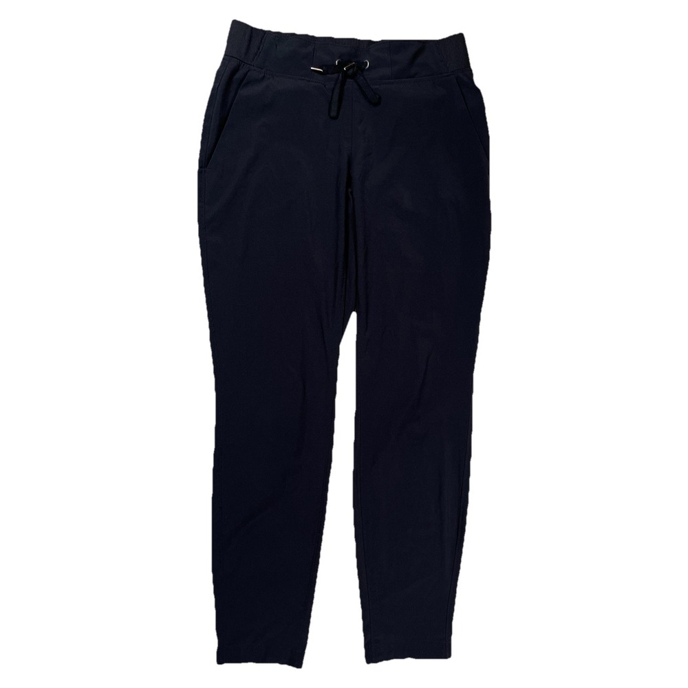Athleta Women's Brooklyn‎ Ankle Pants Sz 2 Black Athletic Pull On Lightweight